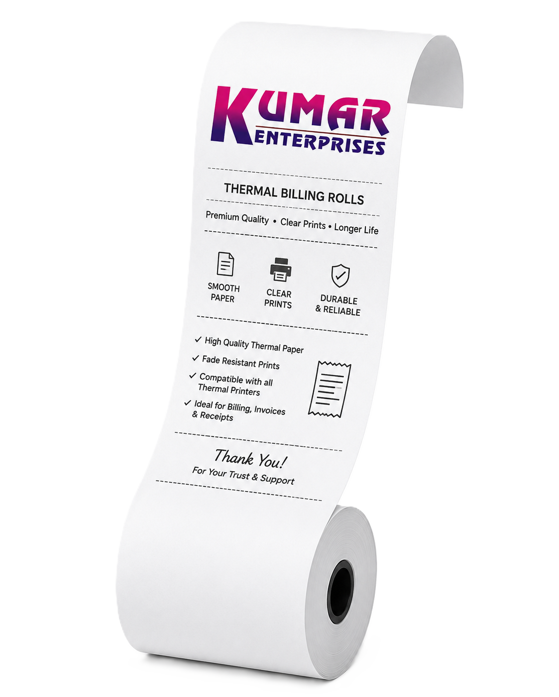 Kumar Enterprises thermal paper roll